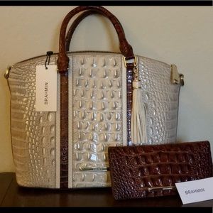 Brand new BRAHMIN purse and wallet with tags